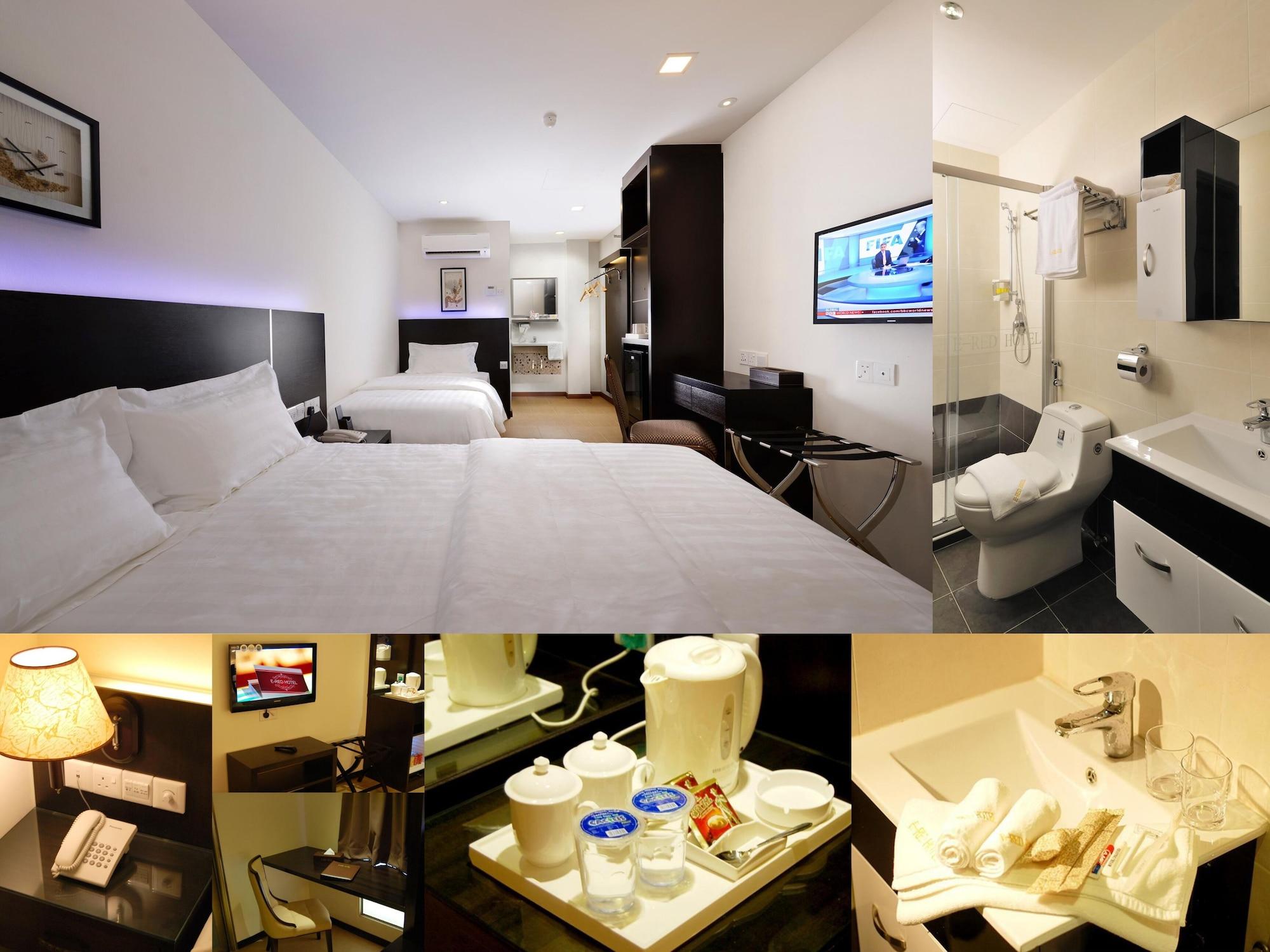 E-Red Hotel Bandar Perda Букит-Мертаджам Экстерьер фото
